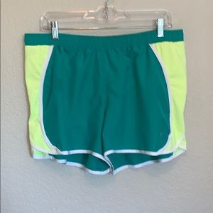 Athletic shorts.